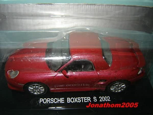 DeAGOSTINI PORSCHE BOXSTER S ROUGE BORDEAUX 2002 au 1/43° - Imagen 1 de 2