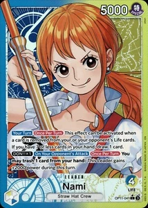 One Piece A Fist of Divine Speed Nami Alt Art OP11-041 NM english - Picture 1 of 2