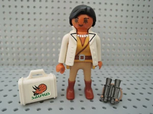 Playmobil Frau Safari Wildhüter Ranger Dinojäger + Koffer + Fernglas F11 - Bild 1 von 1