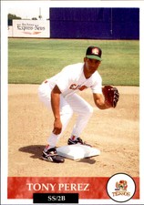 1994 San Antonio Tejanos Collect-A-Sport 22 Tony Perez Northeastern Oklahoma A&M