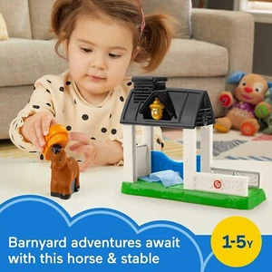Fisher Price Little People Horse Stable Playset - Picture 1 of 5