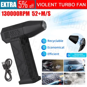 Jet Dry Blower Mini Turbo Jet Portable Air Blower 130000 RPM Electric Jet Fan - Picture 1 of 12