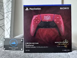 Manette sans fil Sony PS5 DualSense Monster Hunter Wilds édition limitée - Photo 1/6