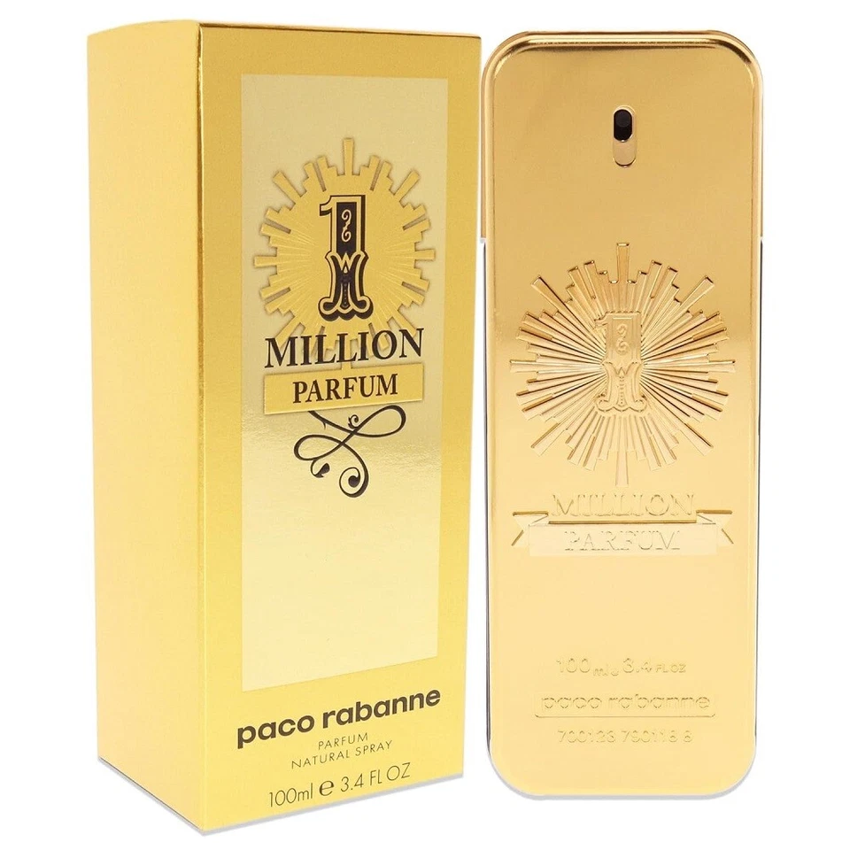 1 MILLION PARFUM * Paco Rabanne 3.4 oz / 100 ml Perfume Men Cologne Spray - Image 1 of 1