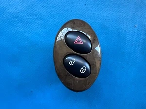 Rover 75 Hazard Lights & Central Locking Switch Button (FHR100350) LIGHT OAK - Picture 1 of 2