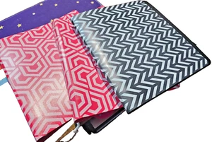 3 Ring Binder 1" Poly Binders Organize Round Ring 3-Count, flexible material - Picture 1 of 3
