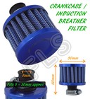 UNIVERSAL OIL MINI BREATHER AIR FILTER FUEL CRANKCASE UN1109-9 BLUE-Dodge