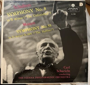 Schubert / Mozart: Schuricht; Vienna Phil - Sym 8 Unfinished & Sym 35 Haffner LP - Picture 1 of 4