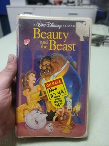 Beauty and the Beast VHS Disney Classic Black Diamond Edition NEW - Picture 1 of 12