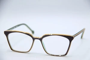 NEW L.A. EYEWORKS LEVI 685 PURPLE GREEN AUTHENTIC FRAMES EYEGLASSES 51-17 - Picture 1 of 5
