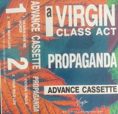 Propaganda - 1234 (Cass, Advance, MiniAlbum, Promo, Dol) (Near Mint (NM or M-)) - Image 1 of 2