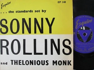 Sonny Rollins and Thelonious Monk The Standards Set By, 1954 UK Esquire EP 148 - Picture 1 of 8