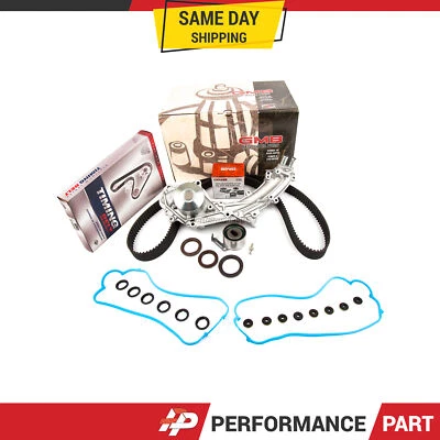 Kit de correa de distribución cubierta de válvula bomba de agua apta para Acura Legend 2 puertas 3,2 V6 SOHC C32A1 Foto 1 de 4