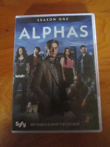 DVD ALPHAS SEASON ONE SYFY GREAT ** MUST SEE ** - Picture 1 of 2