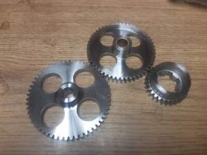 TRIUMPH TRIDENT OIL PUMP DRIVE GEAR SET T150 T160 BSA A75 UK MADE ROAD & RACE - Picture 1 of 1