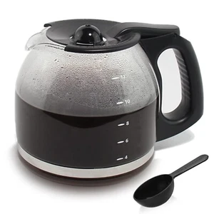 12‑Cup Glass Replacement Carafe – Fits Mr. Coffee PLD12 / PLD12‑RB / CHX EVX DW - Picture 1 of 2