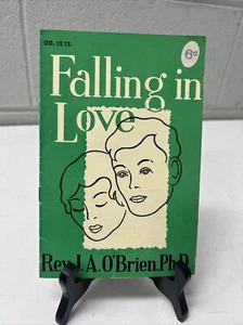 VINTAGE BROCHURE 1961 FALLING IN LOVE REVEREND O’BRIEN - Picture 1 of 9
