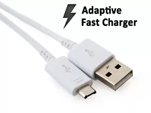 1m/2m/3m SAMSUNG FAST CHARGE CABLE Galaxy Note5/4/S6/S7/S4/S3 Edge MICRO USB 2.0 - Picture 1 of 10