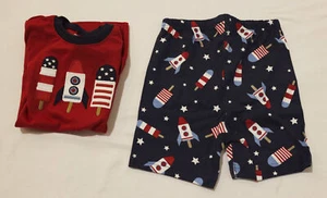 Gymboree Kid's American Popsicle 2-Piece Pajama Set JL3 Multicolor Size 5T NWT - Picture 1 of 6