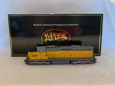 Atlas Master Gold Series #7596 HO Scale Union Pacific SD-24 Locomotive # 421 DCC - Image 1 of 4