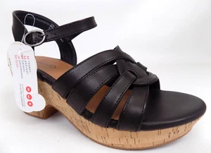 NEW! BARETRAPS Women's Bindi Straps Casual Black Heels Sandals Size 7.5 M, - Picture 1 of 11