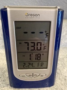 Oregon Scientific IWA-80055 Indoor/Outdoor Thermometer Alarm Base Unit Only - Picture 1 of 7