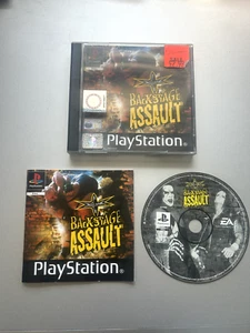 WCW Backstage Assault (Playstation 1 PS1 Spiel), MIT HANDBUCH - GETESTET & FUNKTIONSFÄHIG - Bild 1 von 4