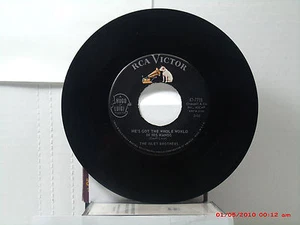 THE ISLEY BROTHERS-45-HE'S GOT THE WHOLE WORLD IN HIS HANDS/HOW DEEP IS THE-1960 - Picture 1 of 2