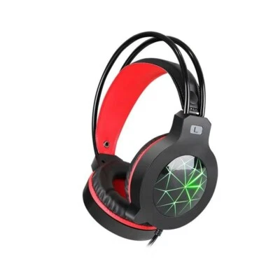 LED Gaming Headset Kopfhörer mit Mikrofon für PC Laptop Computer --X5 - Bild 1 von 3