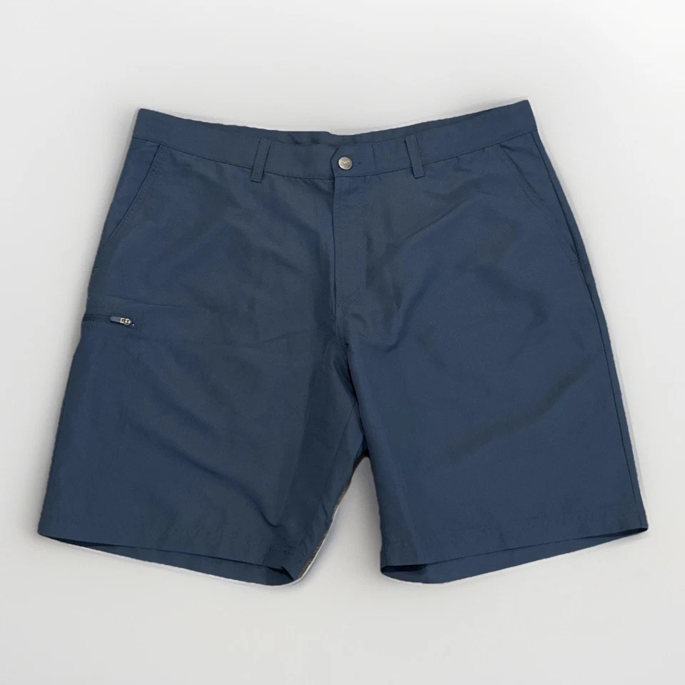 Adidas Men's Woven Cargo Short Color Crew Navy Style ADVR0882 Size 32 Inseam 8 .