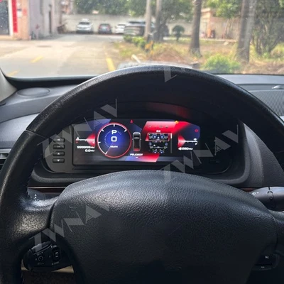 Car Digital Cluster Instrument For Peugeot 407 2004-2010 Dashboard Panel Speed - Imagem 1 de 4