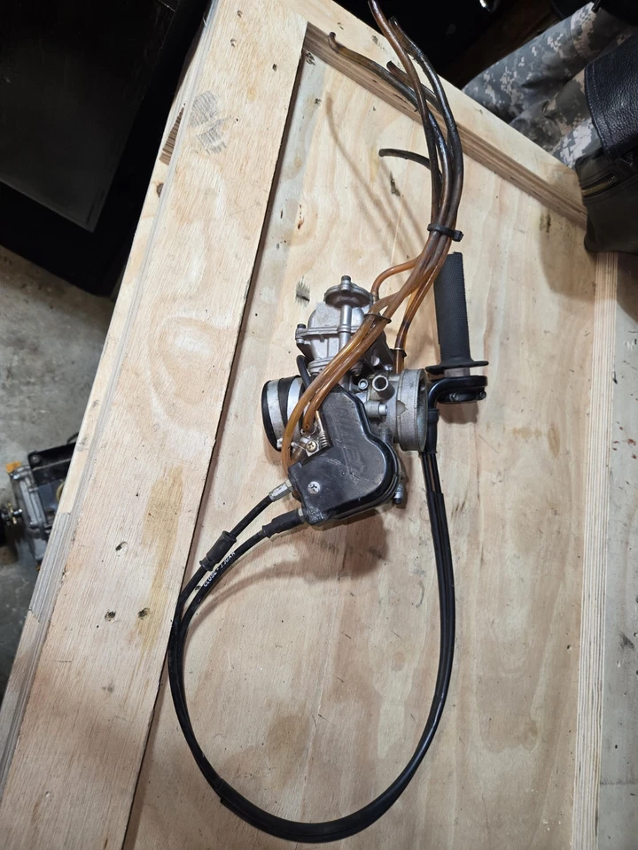 03-07 KTM 400EXC 400SX 400 450 XCW EXC SX 2005 Keihin FCR carburador acelerador Foto 1 de 4