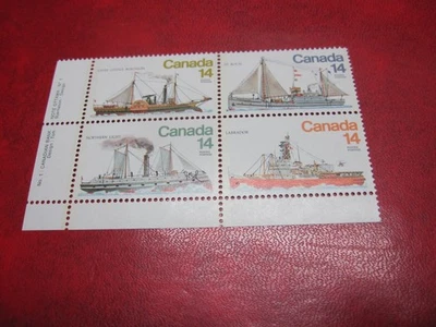 CANADA Unitrade# 776-79 14c  ICE VESSELS LL INSCRIPTION MNH - Image 1 of 2
