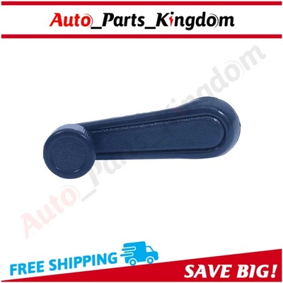 Blue Interior Inner Left Right Window Crank Handle Fits 1979-1995 Toyota Pickup Foto 1 de 4
