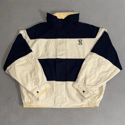 Vintage Nautica Striped Reversible Windbreaker Jacket XXL Hip Hop Outdoors 90s - Image 1 of 4