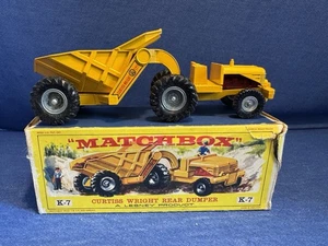 Matchbox Lesney King Size K-7 Curtiss Wright Rear Dumper - As Is - Picture 1 of 10