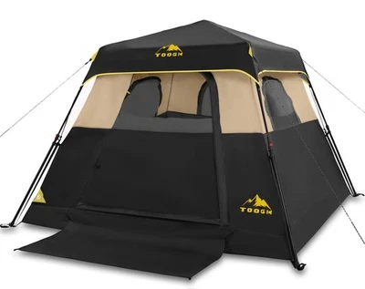 Tienda de campaña para 3/4 personas con 1 puerta, 4 ventanas y ventilación mejorada - Ins... Foto 1 de 4