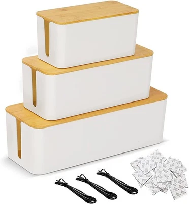 Kabelbox, Kabelorganizer, Kabelmanagement, Kabel verstecken, Steckdosen, Kabe... - Bild 1 von 2