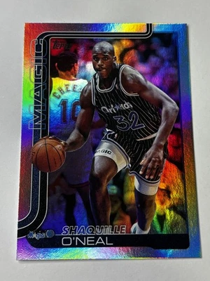 Shaquille O’neal SHAQ 2025 TOPPS BASKETBALL Holo Foil Refractor Card NBA  - image 1 of 2
