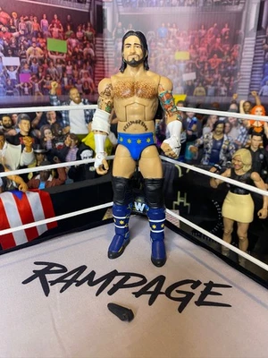 CM Punk WWE Elite 6 con accesorio de afeitadora eléctrica Foto 1 de 4