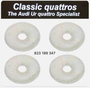 4 x NEU HILFSRAHMEN HALTERSCHEIBEN AUDI UR QUATTRO TURBO-COUPE 80-90 823199347 - Bild 1 von 2