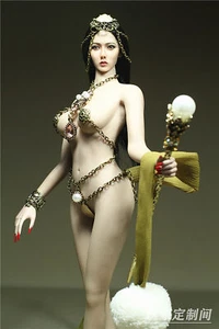 Figura de acción TBLeague femenina de 12"" ropa interior de cadena de metal 1/6 - Imagen 1 de 7
