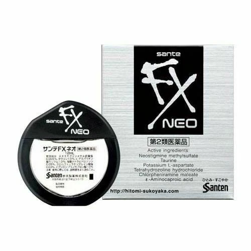 Santen FX Neo Cooling Eye Drops - 12ml