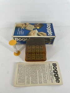 1976 Vintage Boggle Game by Parker Brothers No. 104 - Complete With Instructions - Picture 1 of 7