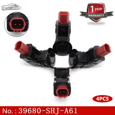 Sensor de estacionamiento de 4 piezas para Honda 05-10 Odyssey 2004-2013 CRV 39680SHJA61 Foto 1 de 4