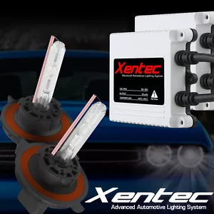 XENTEC Xenon Light 35W SLIM HID KIT 6K 6000K Diamond White H4 H7 H11 9006 - Picture 1 of 12