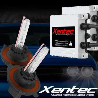 XENTEC Xenon Light 35W SLIM HID KIT 6K 6000K Diamond White H4 H7 H11 9006 - Image 1 of 4