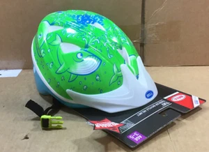 BELL Tug Kids Adjustable Bicycle Helmet Green Whales Toddler Ages 3-5 (48-52cm) - Picture 1 of 10