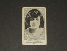 E123 American Caramel MOVIE STARS #114/120, MARIE MOSQUINI NICE HIGH NUMBER CARD