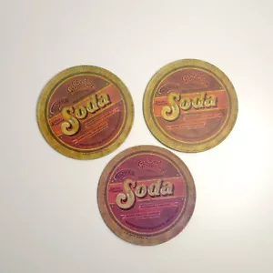 Juego de 3 estufas y alfombrillas de mostrador Ballonoff vintage Sarsa-Pariilia Soda Goodfellows - Imagen 1 de 6